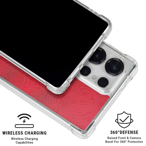 Switzerland Soccer Flag Galaxy S25 Ultra Clear Case